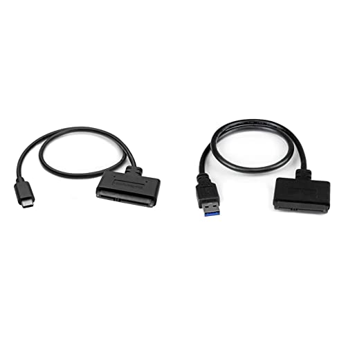 USB C to SATA Adapter External Hard Drive Connector & SATA to USB Cable