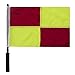 Champion Sports Soccer Linesman Official Checkered Flag