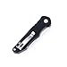 Kizer Cutlery Folding Pocket Knives Flipper Knife Drop Point Blade Black G10 Handles Tactical EDC Knife, Barbosa V3487A1