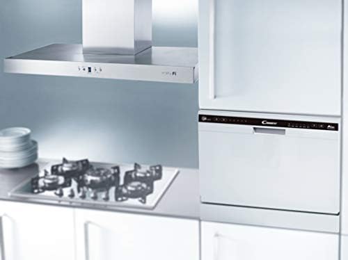 Los mejores lavavajillas 2022 jonsguide.org Candy CDCP 6/E Lavavajillas pequeño, Altura 43,8 cm, 6 servicios, 6 Programas,...