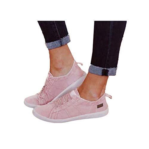 Dressin Walking Shoes for Women Loafers Slip On Flats Shoes Tennis Trainer Athletic Running Shoes Lace Up Sneakers