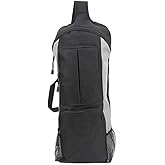 SALUTUYA Yoga Mat Bag, Large Yoga Mat Tote Sling Carrier, Yoga Mat Carrying Bag with Versatile Storage Mesh and Zipper Pockets for Women Men Gym Sport Travel