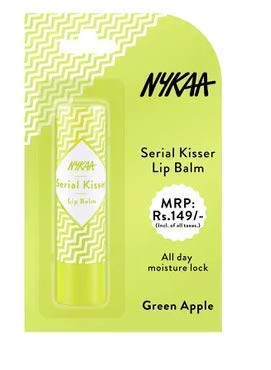 Nykaa Serial Kisser Lip Balm (Green Apple)