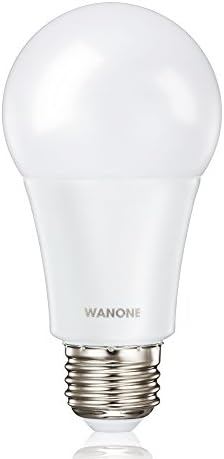 LED Bulb, 9W (60W equivalent), 3000K (Soft White Glow), Dimmable, Wide Flood Light Bulb, 220° Beam Angle, Medium Base (E26), Energy Star Certified, UL-Listed (1-pack)