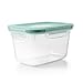 OXO Good Grips Smart Seal Leakproof Airtight Glass & Plastic Food Storage Container Set