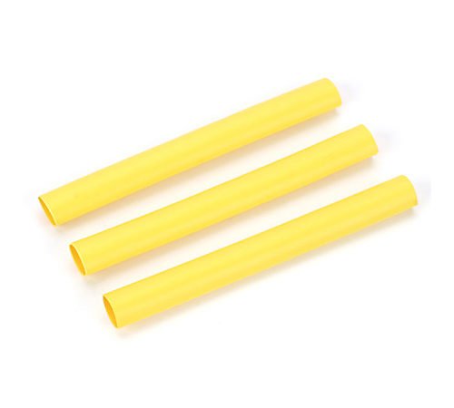 Du-Bro 439 1/4" Diameter Yellow Heat Shrink Tubing (3-Pack)