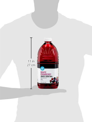 HAPPY BELLY GRAPE CRANBERRY JUICE COCKTAIL, 64 FL OZ BOTTLE