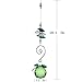 H&D HYALINE & DORA 30mm Crystal Ball Chandelier Prism Ornaments Hanging Suncatcher (Green)