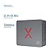 Mini PC Beelink BT3-X 4GB RAM LPDDR4 64GB eMMC Intel Apollo Lake Celeron Processor J3355 HD Graphics 500 Dual Screen Display 4K Desktop PC, VESA Mount,Dual WiFi