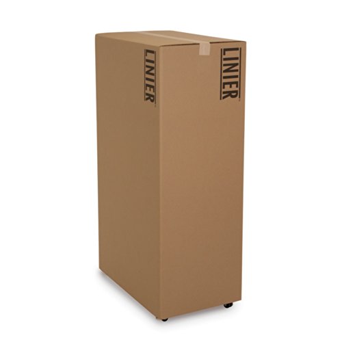 37U LINIER Server Cabinet - Glass/Glass Doors - 24" Depth