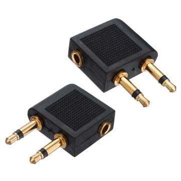 flying y adapter 2x Adapter Golden Airplane Flight Airline Plated Ketofa flying y adapter 2x Adapter Golden Airplane Flight Airline Plated Ketofa