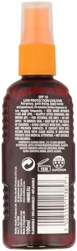 Malibu SPF 10 Dry Oil Spray 100ml Non-Greasy Tanning & Moisturising view 2