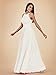 ALICEPUB Halter Chiffon Bridesmaid Dresses Long Formal Party Dress for Women Special Occasion