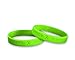 Fundraising For A Cause 50 Lime Green Awareness Silicone Bracelets - Adult Size (Wholesale Pack - 50 Bracelets)