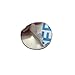 RMP Stamping Blanks, 1 Inch Round with Hole, Aluminum 0.063 Inch (14 Ga.) - 100 Pack