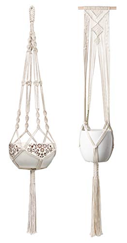 3 Mkono+Macrame+Hanger+Hanging+Planter