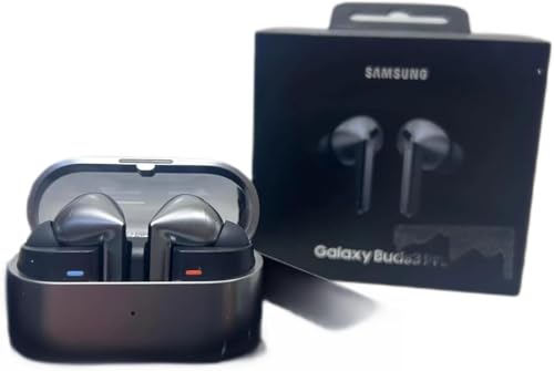 Samsung Galaxy Buds3 Pro Wireless Bluetooth Headphones, Active Noise Canceling (ANC), Adaptive Noise Canceling, 360 Audio, In-Ear Headphones with Hi-Fi Sound, Silver, Includes Anymode Clear Cover