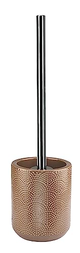 Kleine Wolke WC-Bürsten-Halter Bow, Accessoires, Farbe Cappuccino, Material: Steinzeug