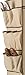 Honey-Can-Do WRD-01272 Double Door Storage Closet with Shoe Organizer, 60-Inch