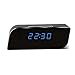 Eyeclub Wi-Fi Hidden Camera Spy Clock Full HD 1080P (Upgraded Version) Security Camera Wireless IP Camera Mini Nanny Cam,Black