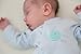 New MonBaby Smart Button - a Smart Breathing and Movement Monitor - Blue