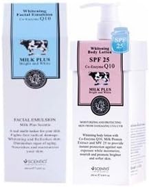 Scentio: Nora Set - Whitening Body Lotion SPF 25 + Whitening Facial Emulsion Co Enzyme Q10 (Promotion Set Serve Your Demand)