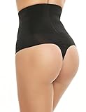 Ekouaer Shapewear Underwear Womens Firm Control Thong Brief Body Shaper Girdle S-XL