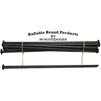 thumbnail image 2 of Dozen AuSable Trap Anchor Cable Stakes With 20" Cable - Made In USA 2 of 5