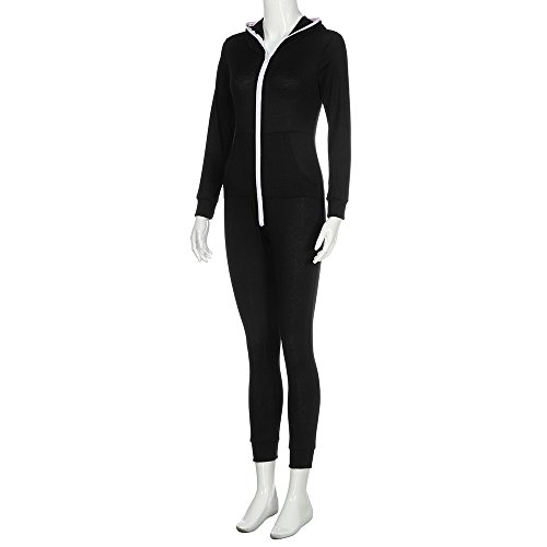 image for ZOMUSA Hot Sales Women's Sexy Sport Fitness Hoodie Long Sleeve Zip Up 