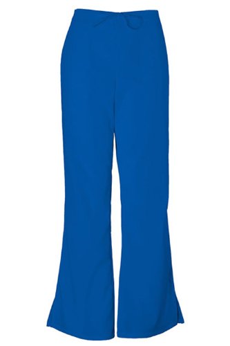 Cherokee Women's Workwear Scrubs Flare-Leg Drawstring Pant Royal XX-Large