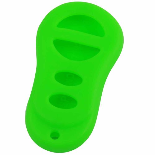 KeyGuardz Green Rubber Keyless Entry Remote ey Fob Skin Cover Protector