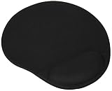 HENVREN Mouse Pad Wrist Support, Ergonomic Silicone Wrist Rest Fit for Laptop, Home, Office & Travel - PU Non-Slip Base