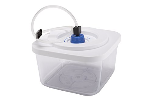 Click Here to See More Images PolyScience Culinary Vacuum Canister, 2.5-Quart, Clear