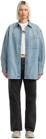 Maxi 1-Pocket Overshirt para Mujer