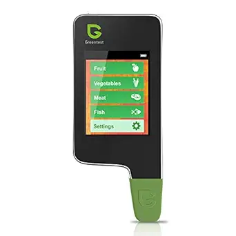 Greentest Instant Read Digital Nitrate Tester for Vegetable, Fruit, Meat, Food Safe Meter 2FBlack