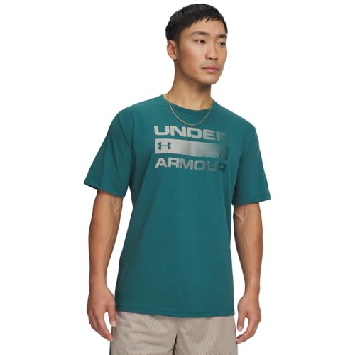 UA Team Issue Wordmark SS - Rack Green / / Arden Green - MD
