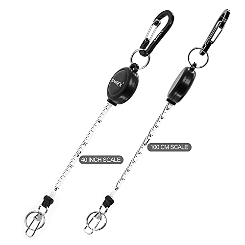 SAMSFX Fly Fishing Zinger Retractor for Anglers Vest Pack Tool Gear