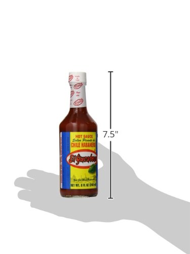 El Yucateco Salsa Picante Roja de Chile Habanero, 8 Ounce