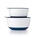 OXO Tot Small & Large Bowl Set with Snap On Lids - Navy