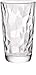 Circleware Cabrini Set of 12 Drinking Glasses & Whiskey Cups Glassware for Water, Beer, Juice, Ice Tea Beverage, 6-15.7 oz & 6-12.5 oz