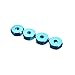 DiDi/iRC 12mm Hex Adapter Aluminum Hex Wheel Hubs for 1/10 1/18 RC Hobby Car 4-Pack
