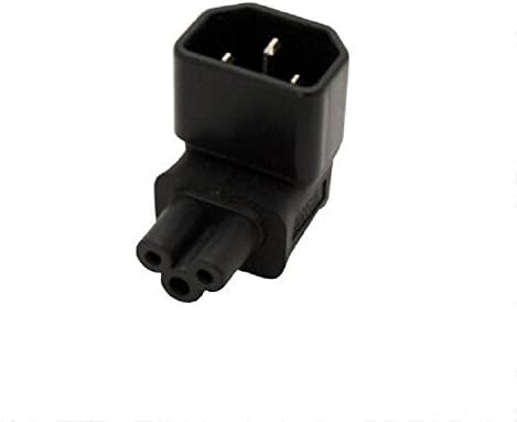 LINGLING ONE IEC 320 C14 to C5 Power Adapter Female to Male F/M Plug Converter