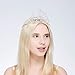 DcZeRong Sweet Girls 16th Birthday Tiaras Crown Princess Girls 16 Birthday Crowns Crystal Tiara