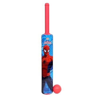 Barodians Bat and Ball Bat and Ball - Avengers , Blue (Big Size) (Spider NAN [ Spider Man ])