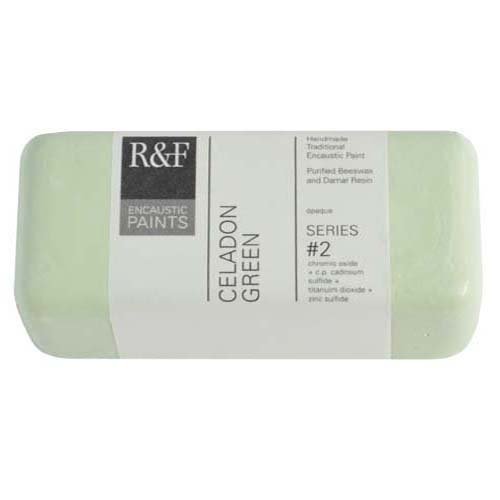 R&F Encaustic 104ml Paint, Celadon Green