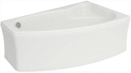Sicilia Space Saver Baignoire D Angle Blanc 140 X 100 Panneau De Support Inclus 1000 X 1400 Droitier De Haute Qualite Amazon Fr Cuisine Maison