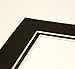 topseller100, Pack of 10 Black 16x20 Picture Mats Matting with White Core Bevel Cut for 11x14 Pictures
