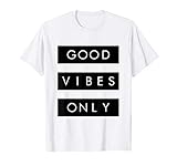 Mens Good Vibes Only Wht T-Shirt Sneaker Heads Basketball Shoes