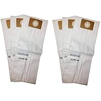 Duovac Filtre-196 Bags by DuoVac, Fits Husky Storm Central Vacuum- 2 Pack (6 Bags)