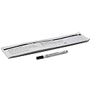 Kit De Nettoyage Imprimante Cartes D’identité - 10 Cartes Longues T + 1 Stylo, Compatible Enduro, Rio Pro, MC200